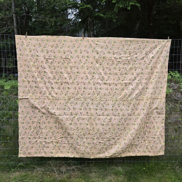 Vintage Kids Flannel Duvet Circus Turtles 70s 80s Twin Cozy Checkered Retro - Picture 5 of 8